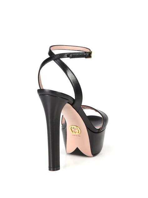 gucci t strap platform heels|gucci heels open toe.